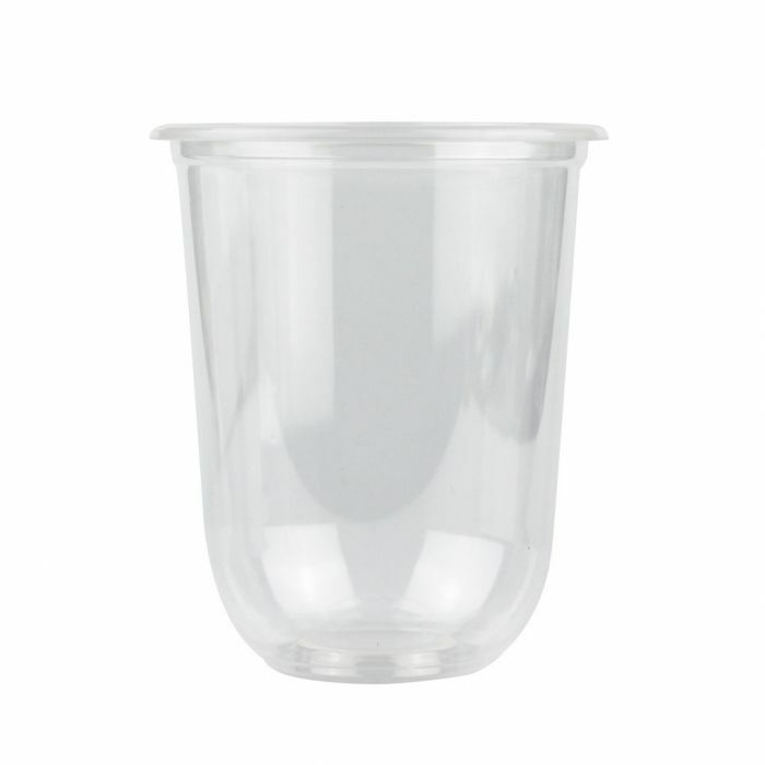 Q Cup 16oz Clear Round Bottom PP Cup (95mm) - 1 case (1000 piece)