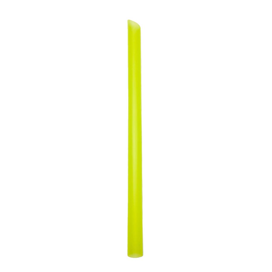 Boba Straws, 9&quot; Wrapped Angle Cut 1800ct Assorted Colors