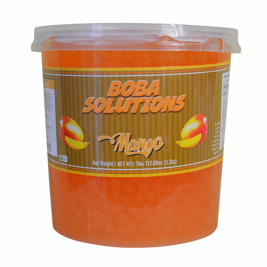 Boba Solutions Popping Boba (9) Cases of (4) 7lb Jars per Case