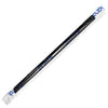 Boba Straws, 9&quot; Wrapped Angle Cut 10mm Black 1600ct