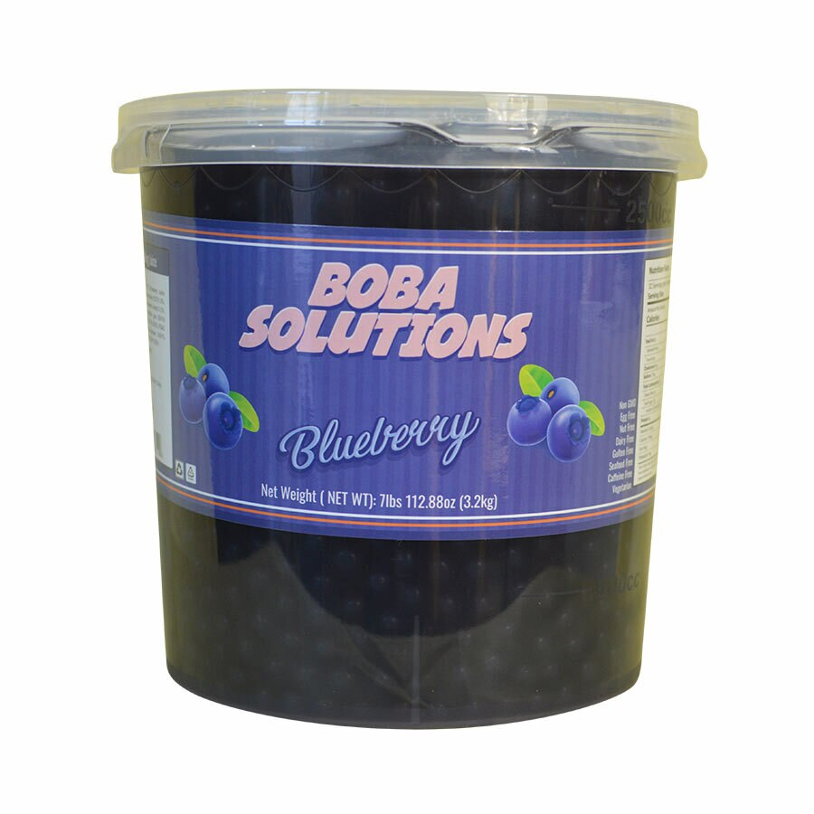 Boba Solutions Popping Boba - Blueberry Flavor
